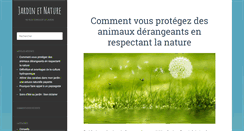 Desktop Screenshot of jardin-nature.fr